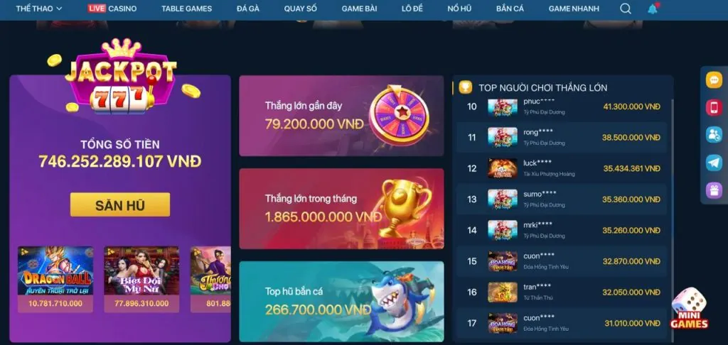 Ưu đãi độc quyền bắn cá